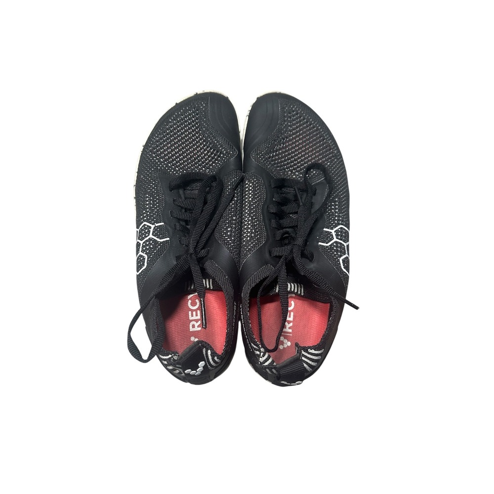 Vivobarefoot Geo Racer Knit Womens Black Sneakers Size 39 EUR L Minimalist Shoes
